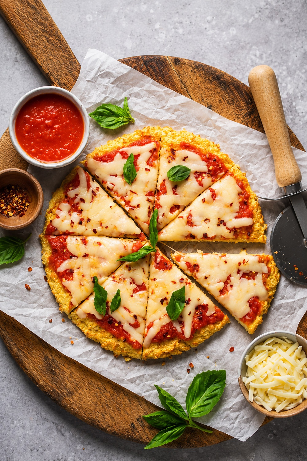 Cauliflower Crust Pizza