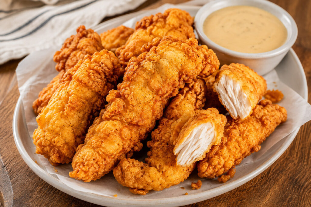 Crispy Buttermilk Chicken Tenders Recipe