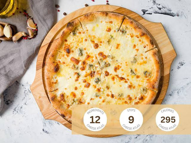 Four Cheese Pizza Recipe