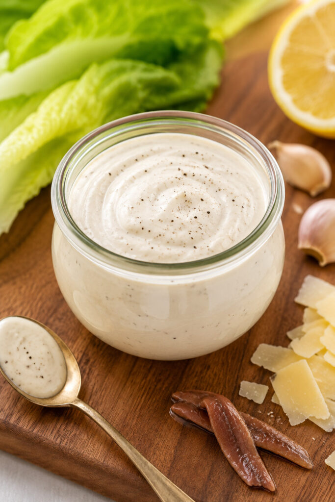 Homemade Caesar Salad Dressing