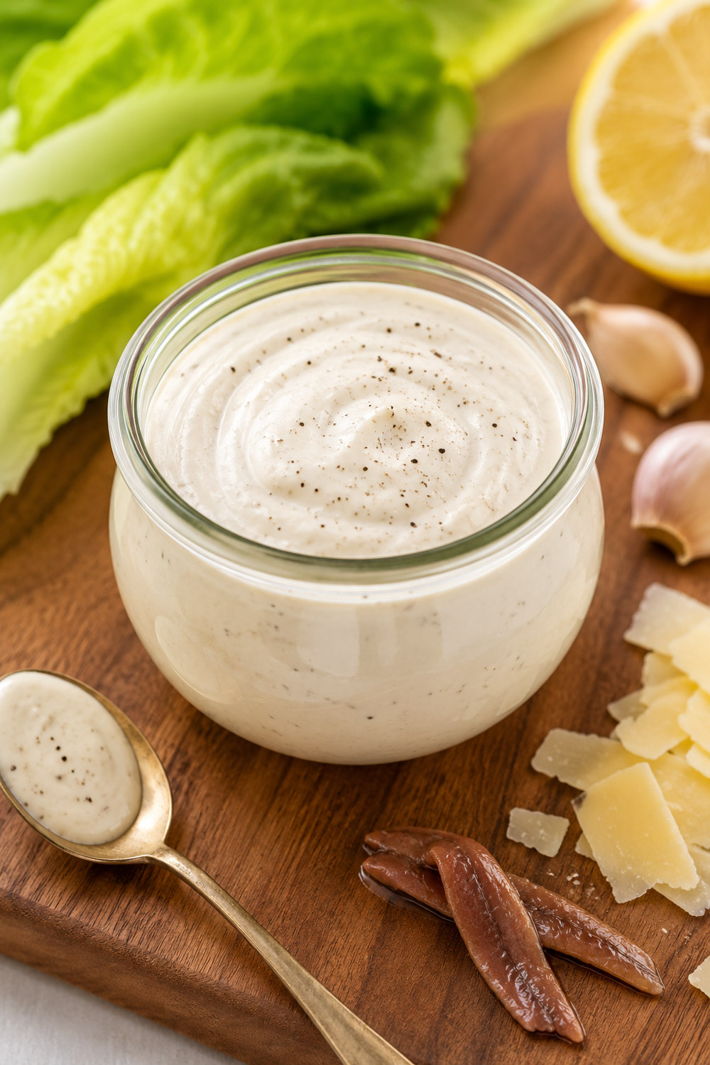 Homemade Caesar Salad Dressing