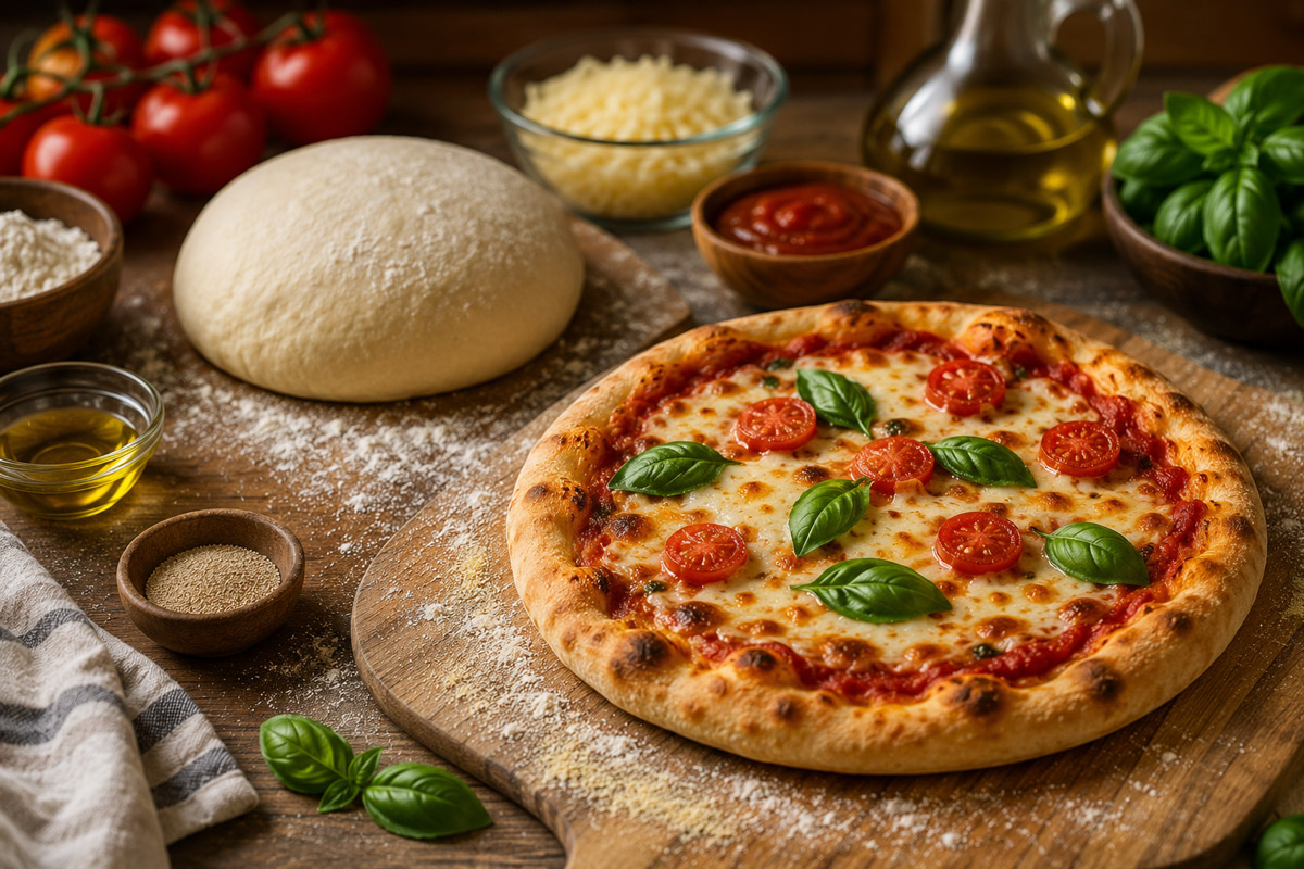 Homemade Pizza Dough Recipe
