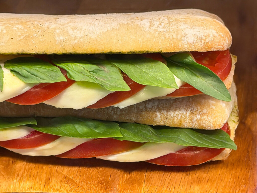 caprese sub sandwich recipe