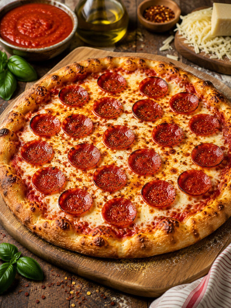 classic pepperoni pizza recipe